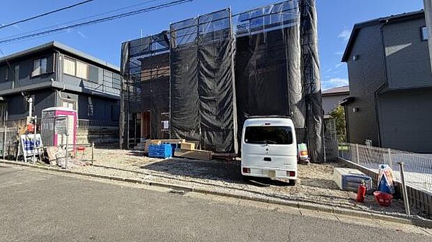 《現地》 青い空と白い雲、気分が晴れる場所がここにあります。