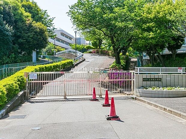 横浜市立上寺尾小学校まで821m