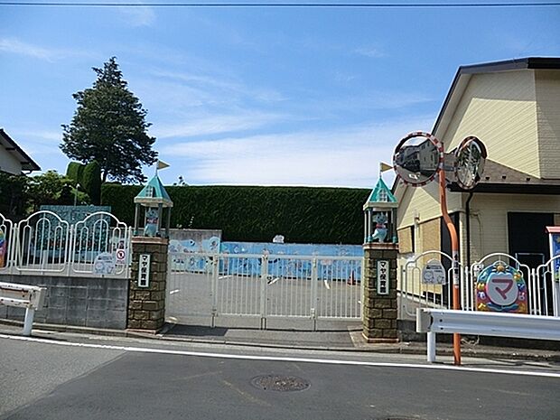 マヤ保育園まで203m、健康で明るい性格の子供に育てる。感動豊かな子供に育てる。行いの正しい子供に育てる。