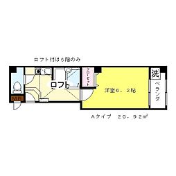 間取図画像 1K