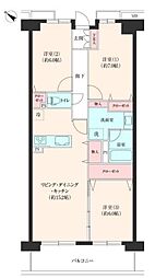 ジオ茨木学園町6番館 3LDKの間取図画像