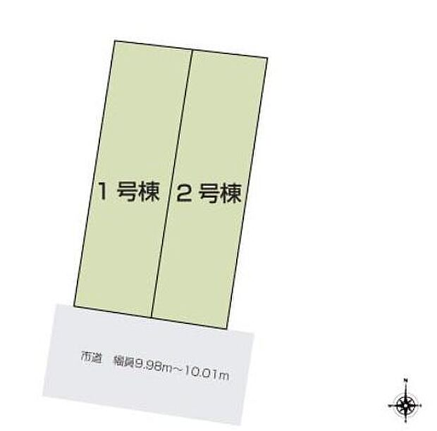 全体区画図はこんな感じになっています。
