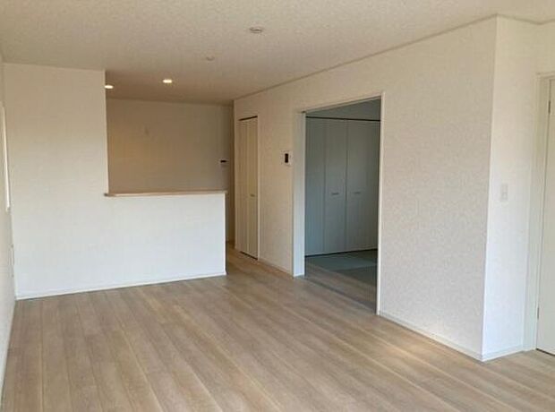 南向き開放的な17.5のリビングです。