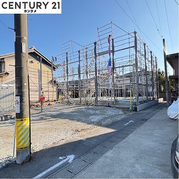 現在基礎の段階で来年1月の完成予定です。