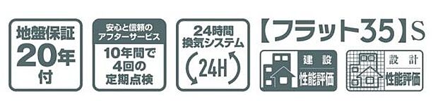 住宅性能評価をダブルで取得している家。