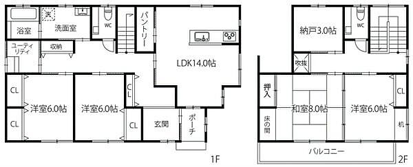 間取り：321000077366