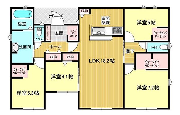 大人気の平屋建て新築住宅がこの価格です♪