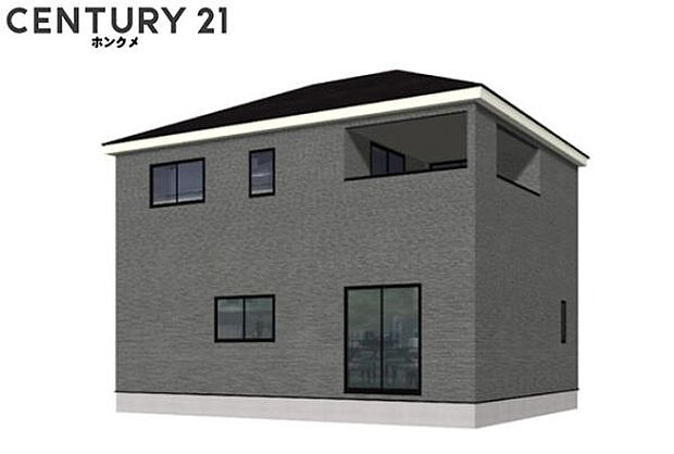 コチラは別アングルからの完成パースです。