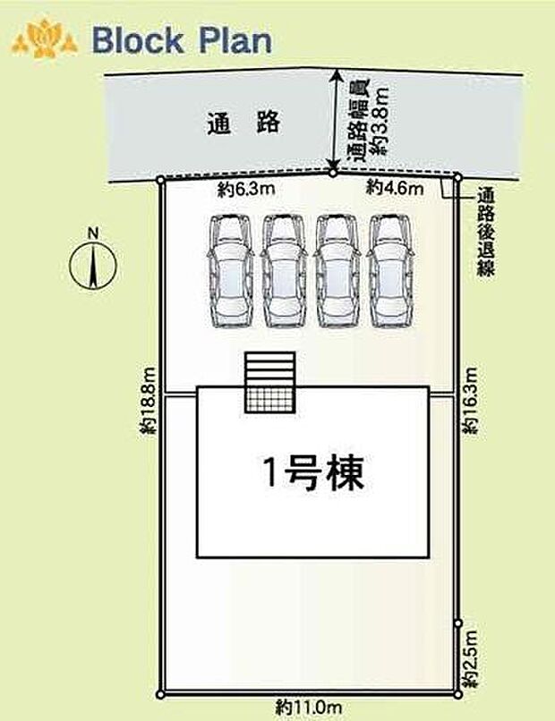 区画図はこんな感じになっています。