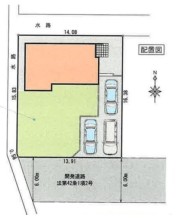 区画図はこんな感じになっています。