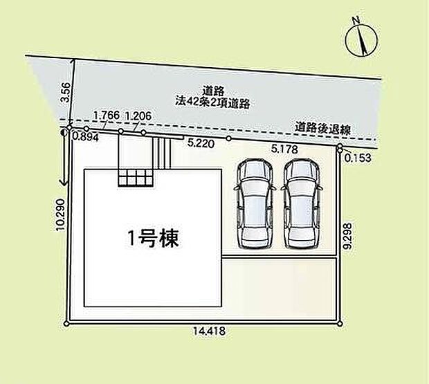 区画図はこんな感じになっています。