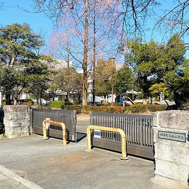 岐南町立西小学校まで1870m
