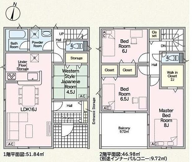 ファミリー層にピッタリな、4LDKです。