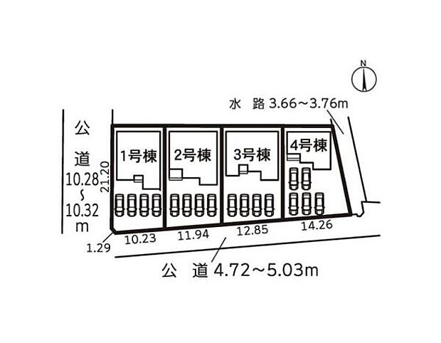 全体区画図はこんな感じになっています。