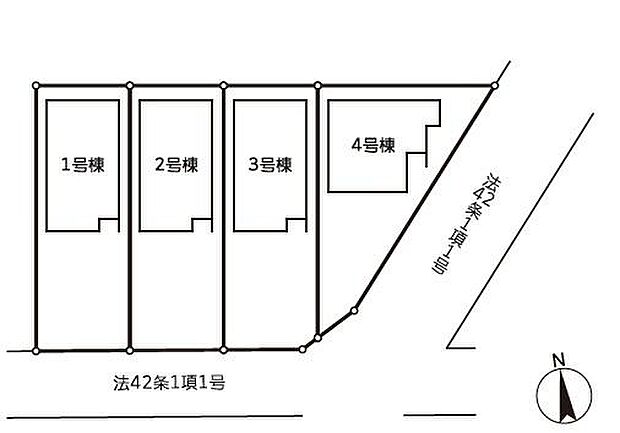 全体区画図はこんな感じになっています。