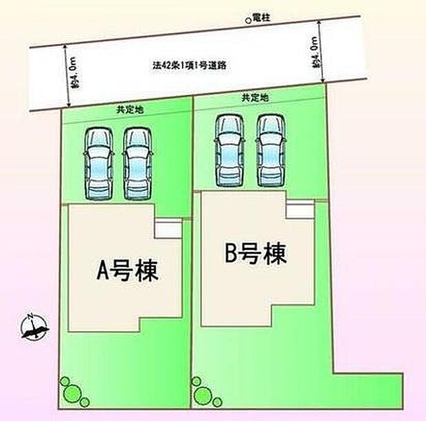 全体区画図はこんな感じになっています。