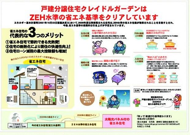 断熱性能はZEH基準を取得しています。