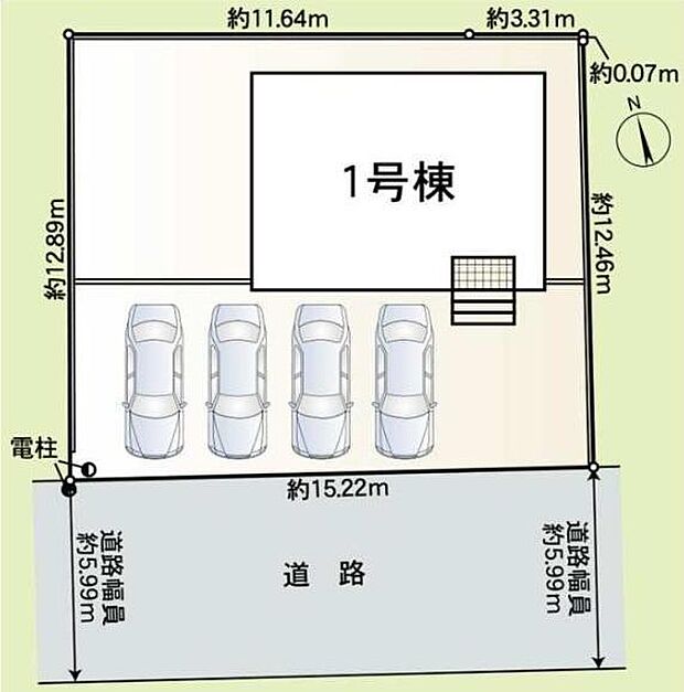 区画図はこんな感じになっています。