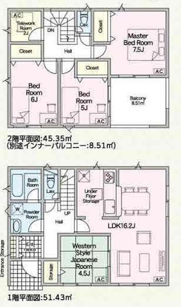 ファミリー層にピッタリな、4LDKです。
