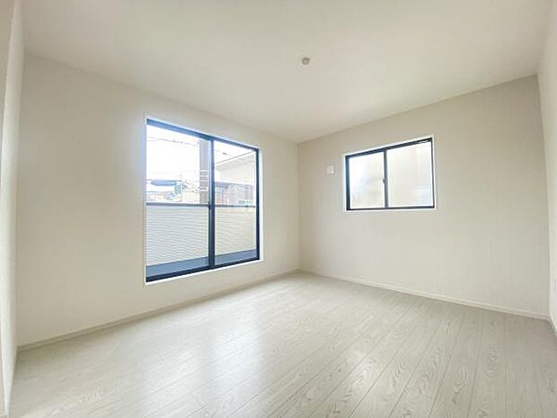 15.8帖の主寝室!間仕切り対応可!