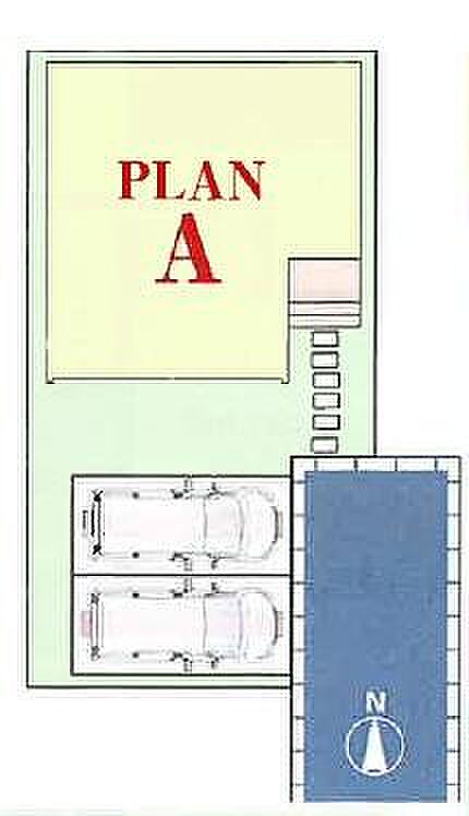 <区画図>カースペース2台可