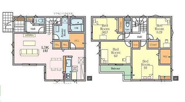 WIC・ファミリークローゼット付き！