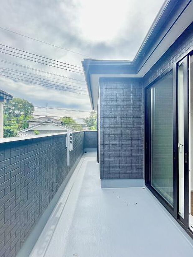 南向きバルコニー