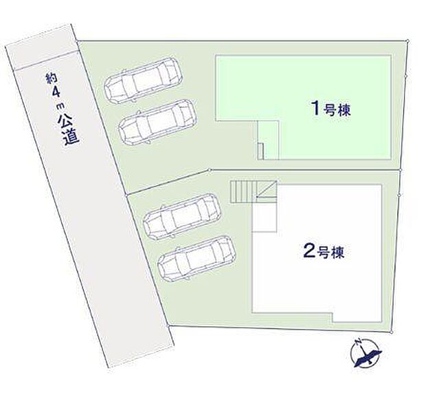 1号棟　カースペース2台可