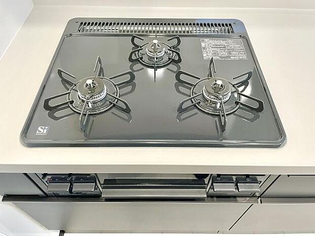 ＜キッチン/Kitchen＞3口コンロです