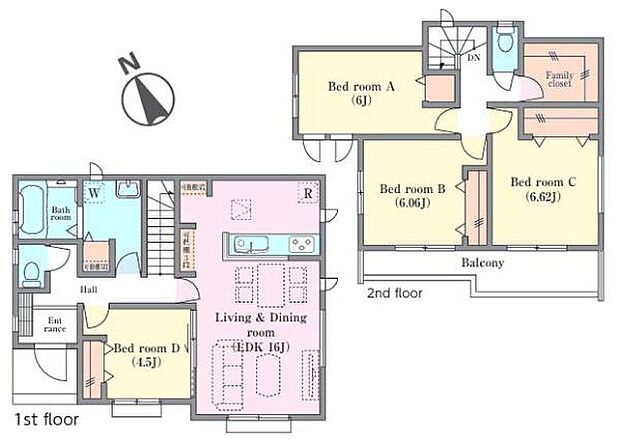 リネン庫、FC付き4LDK