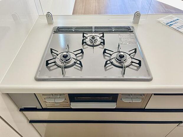 ＜キッチン/Kitchen＞3口コンロです