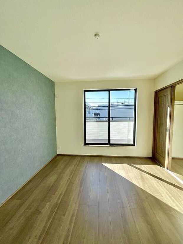 ＜洋室／Bed room＞7.5帖の主寝室，ウォークインクローゼット付き