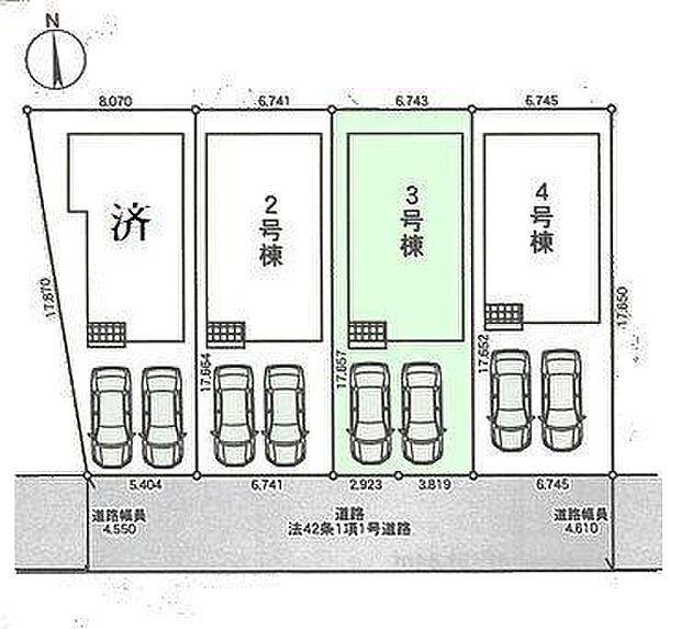 3号棟　カースペース2台可