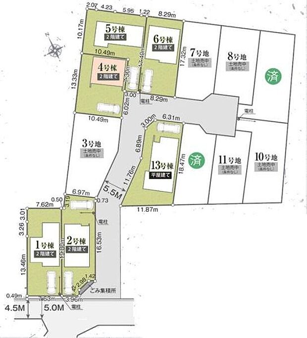 4号棟 バス停から徒歩4分