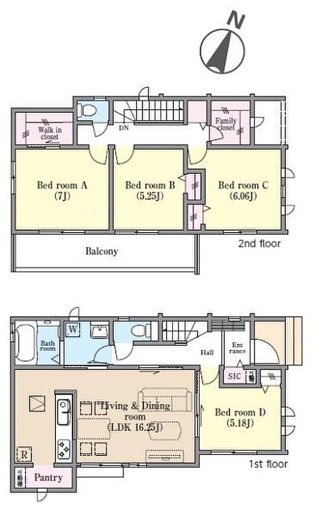 収納豊富な4LDK！