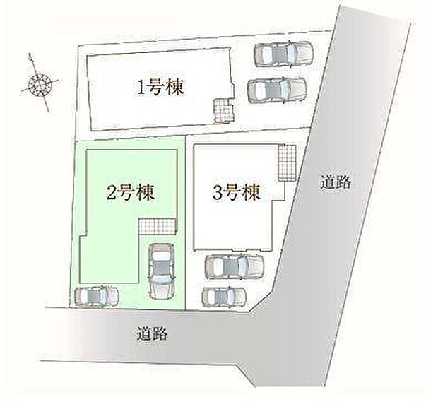 2号棟　カースペース2台可！