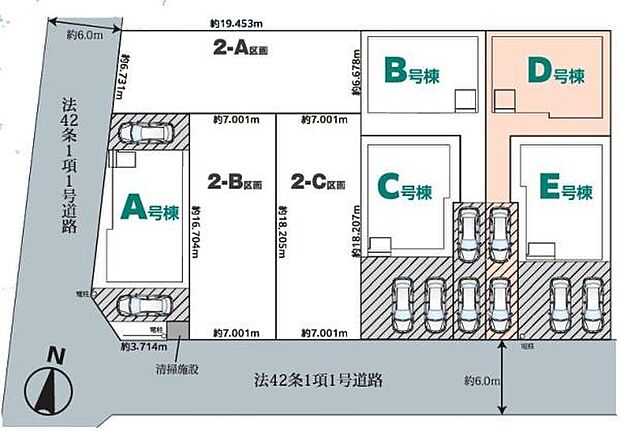 D号棟　カースペース2台可