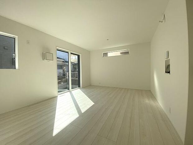 南向きの明るいリビング