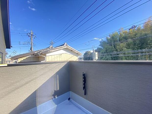 南向きバルコニー