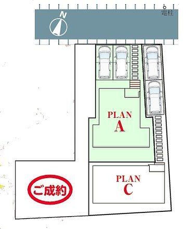 A号棟 カースペース2台可