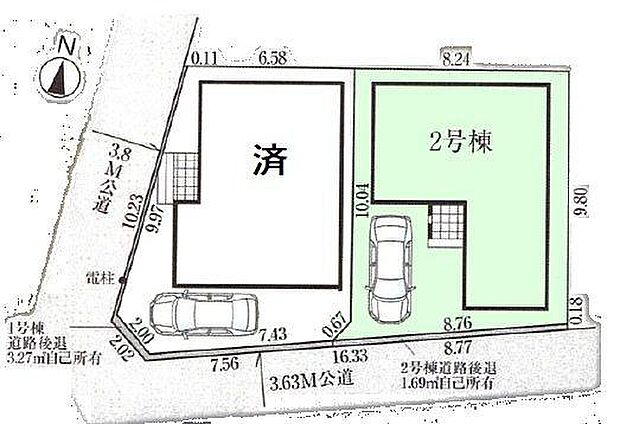 2号棟　カースペースあり