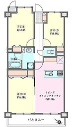 間取図画像 3LDK