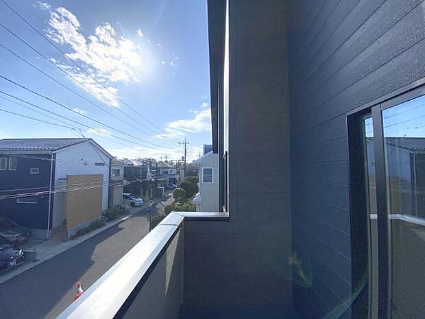 南向きバルコニー
