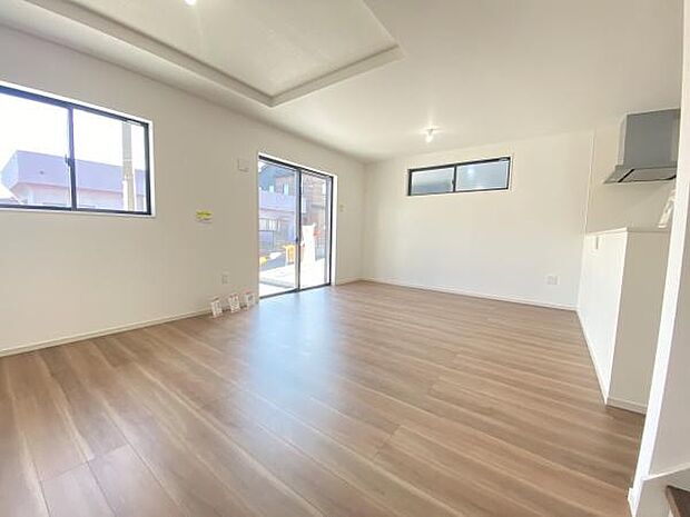 南向きの明るいリビング