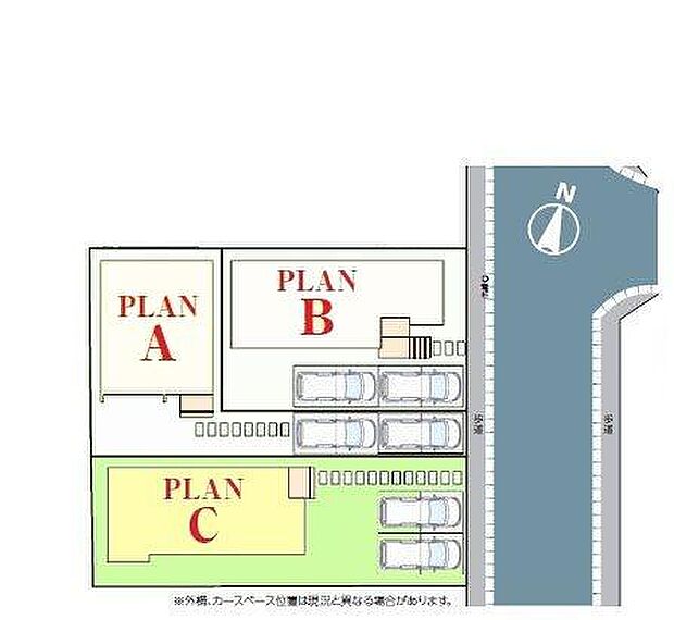 C号棟　カースペース2台可！