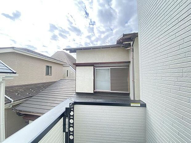 南東向きバルコニー