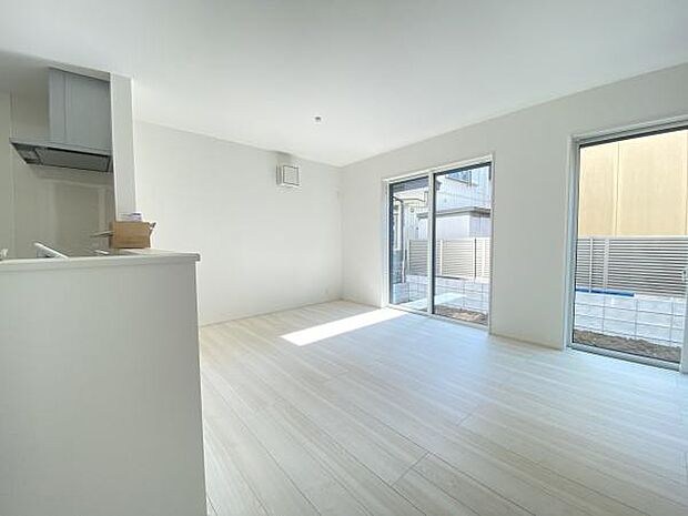 南向きの明るいリビング