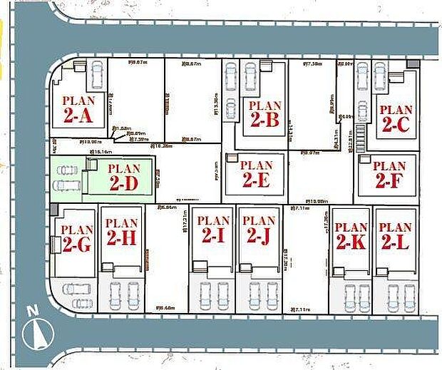 2-D号棟 カースペース2台可