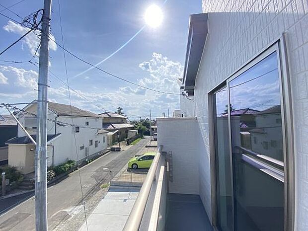 南向きバルコニー