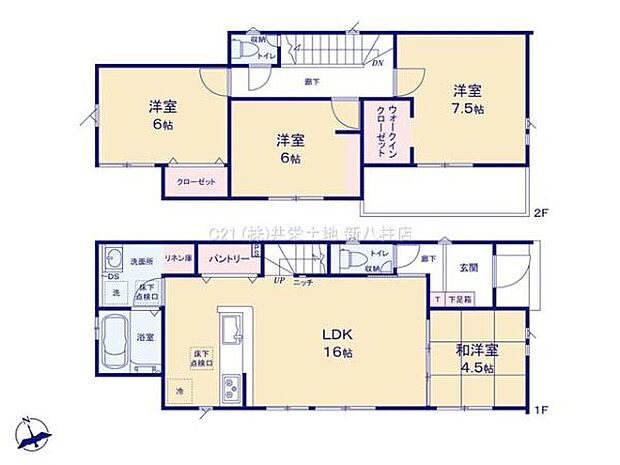 収納豊富な4LDK!